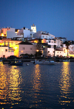 Ferragudo at night