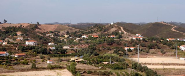 View from Silves castle Silves castle view