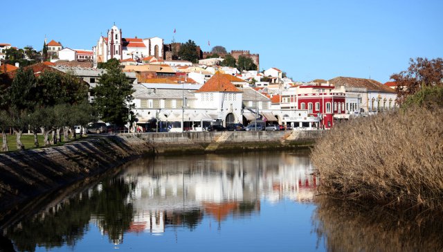 Silves waterside river view Silves
