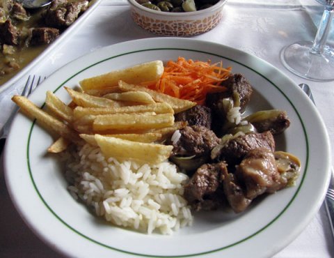 Wild Boar main course