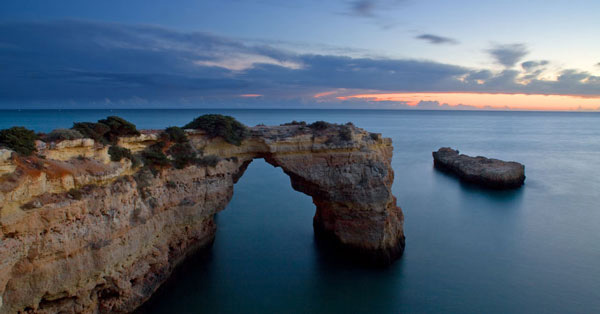 Albandeira at dusk