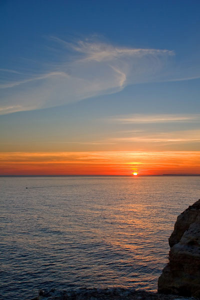 Marinha sunset Algarve