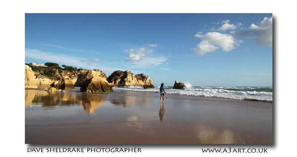 Prainha beachwalk Algarve