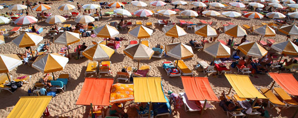 summer beaches Algarve