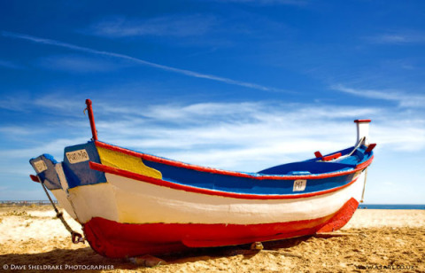 summer boat Algarve