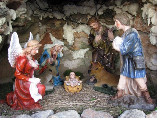 Christmas Nativity Ferragudo village
