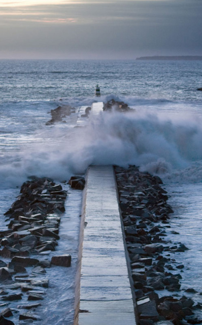 Praia de Molhe Storm Surge