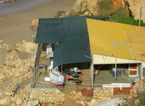 Praia de Molhe storm surge
