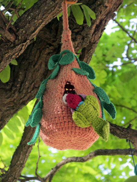 Yarn Bombing in Portimão, Algarve Blog