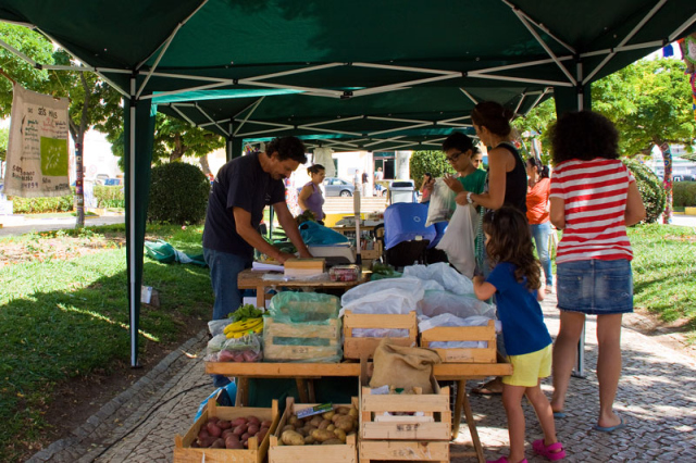 Organic produce market Portimão Algarve Blog