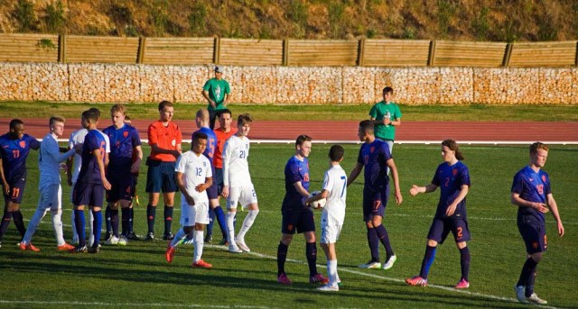 England U'17s Vs Holland Algarve February 2015