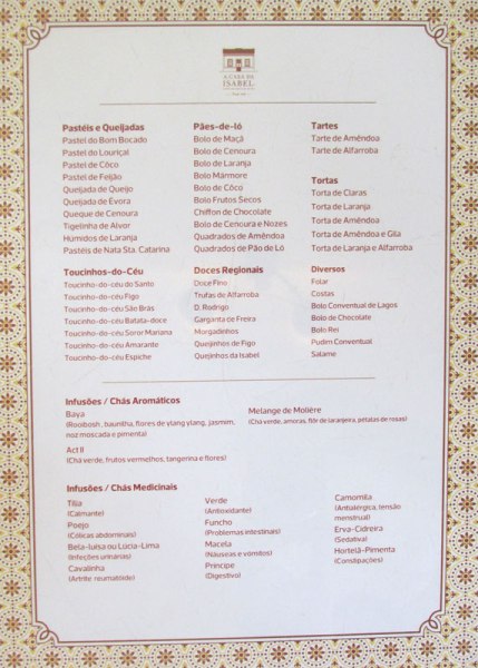 Portimão A Casa da Isabel tea room