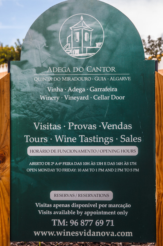 Adega do Cantor - Winery of the Singer Algarve Blog